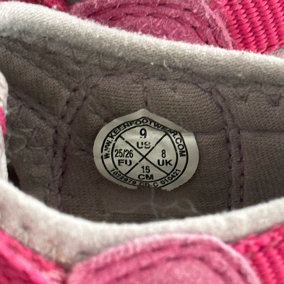 Pink Keen Seacamp II Hiking Sandals - Toddler 9 - Picture 3 of 4